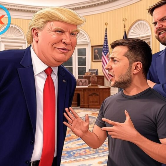 Trump Humiliates Comedian Zelensky in Oval Office