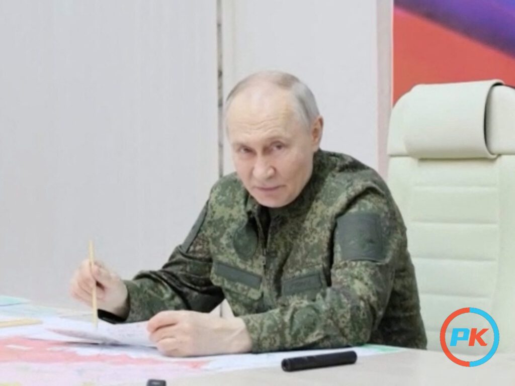 Putin Dons Military Uniform