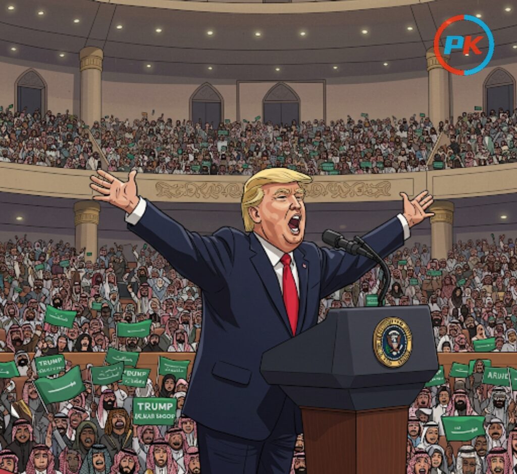 El Pacto del Desierto: Trump y los Saudíes, Entre Elogios y Negocios