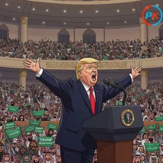El Pacto del Desierto: Trump y los Saudíes, Entre Elogios y Negocios