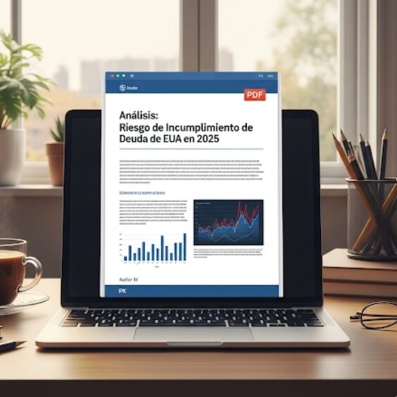 Análisis PDF📝: Riesgo de Incumplimiento de Deuda de EUA en 2025