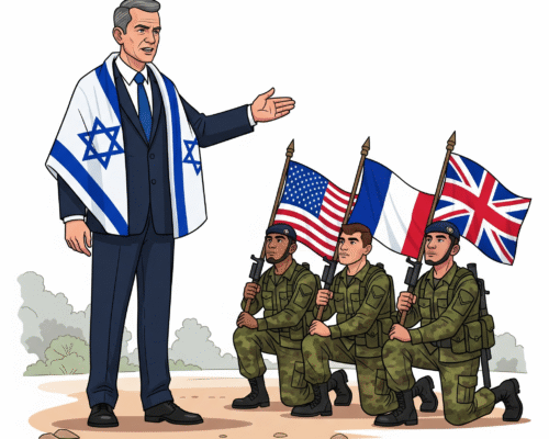 Israel da la orden, y sus chalanes corren a chambear