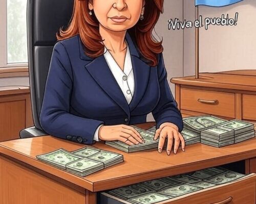 ¡Cristina nunca robó!