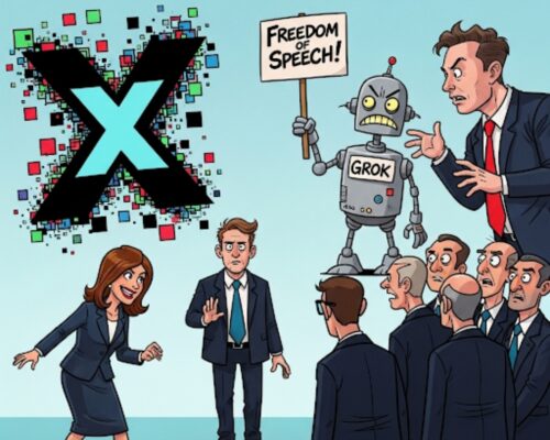 ¿CEO de X traicionó a Elon Musk al dejar que Grok alabara a Hitler?